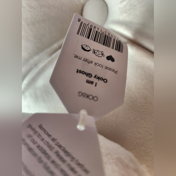 Jellycat Ooky Ghost Soft & Plush 5.5x4.7x3.5" NWT - Picture 7 of 7